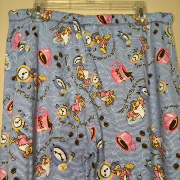 VINTAGE DISNEY Direct women's size large L Grumpy good morning pj pajama pants - Picture 3 of 10